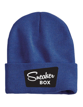 Sneaker Box Beanie - Black Logo