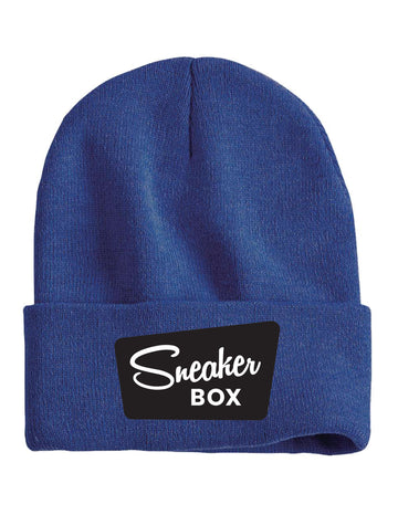 Sneaker Box Beanie - Black Logo