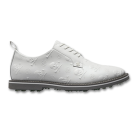 Gallivanter Embossed Skull & Tees Leather Golf Shoe