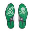 Gallivanter Embossed Skull & Tees Leather Golf Shoe-4