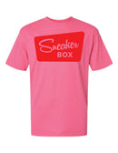 Sneaker Box T-Shirt, Large Red Logo-2