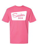 Sneaker Box T-Shirt, Large White Logo-2