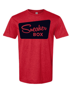 Buy red-large-black-logo Sneaker Box T-Shirt, Large Black Logo