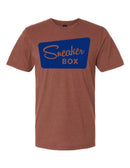 Sneaker Box T-Shirt, Large Blue Logo-5