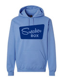 Sneaker Box Hoodie, Large Blue Logo-3