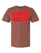 Brown / Large Red Logo