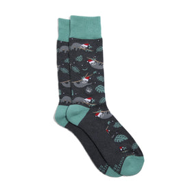 Buy socks-that-protect-sloths-holiday Conscious Step Socks