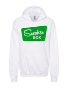 White / Large Green Logo