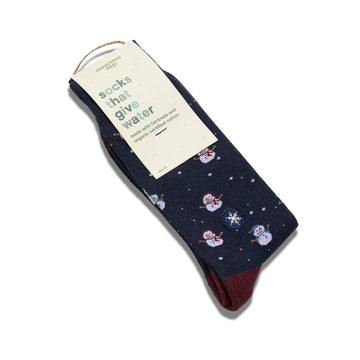 Buy socks-that-give-water-snowman Conscious Step Socks